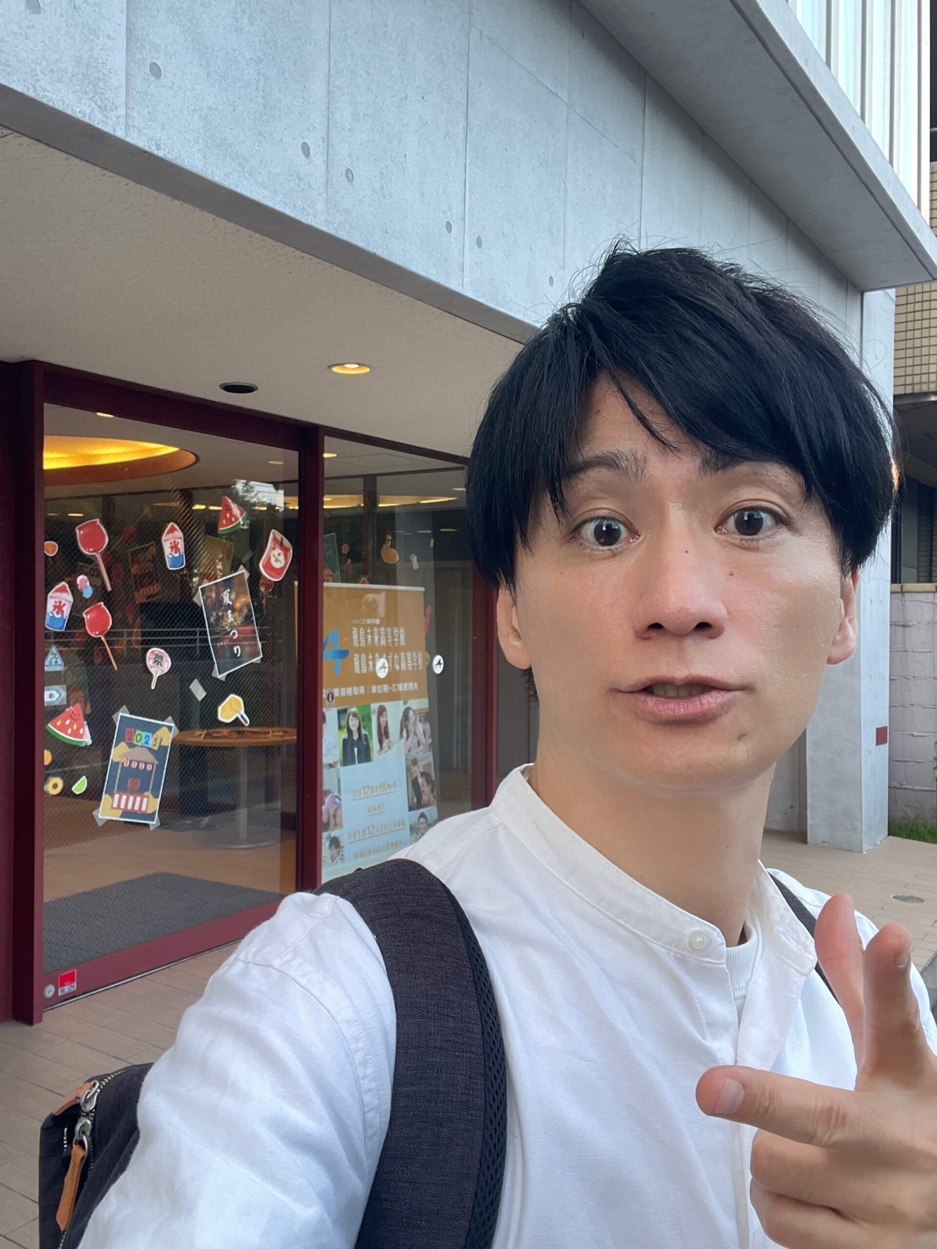 《夏の特別出張ボイストレーニングで飛鳥未来高等学校 横浜キャンパスにおーらい先生》Yohei Nakamura